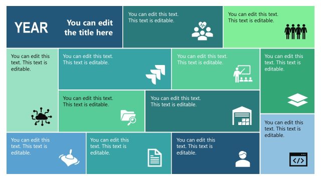 One-Pager Accomplishment Slide Template for PowerPoint