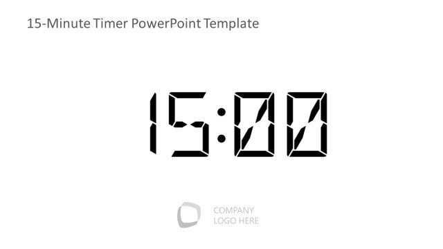 15-Minute Timer PowerPoint Template