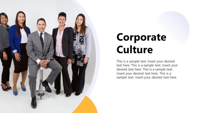 Introduction Slide – Corporate Culture Template