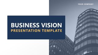 Editable Business Vision PPT Template