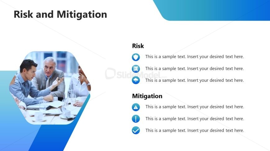 Technology Business Proposal Template - Risk Slide