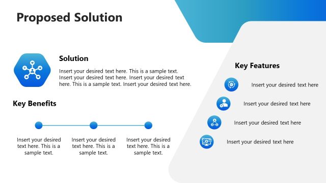 Proposed Solution Slide – Business Proposal Template