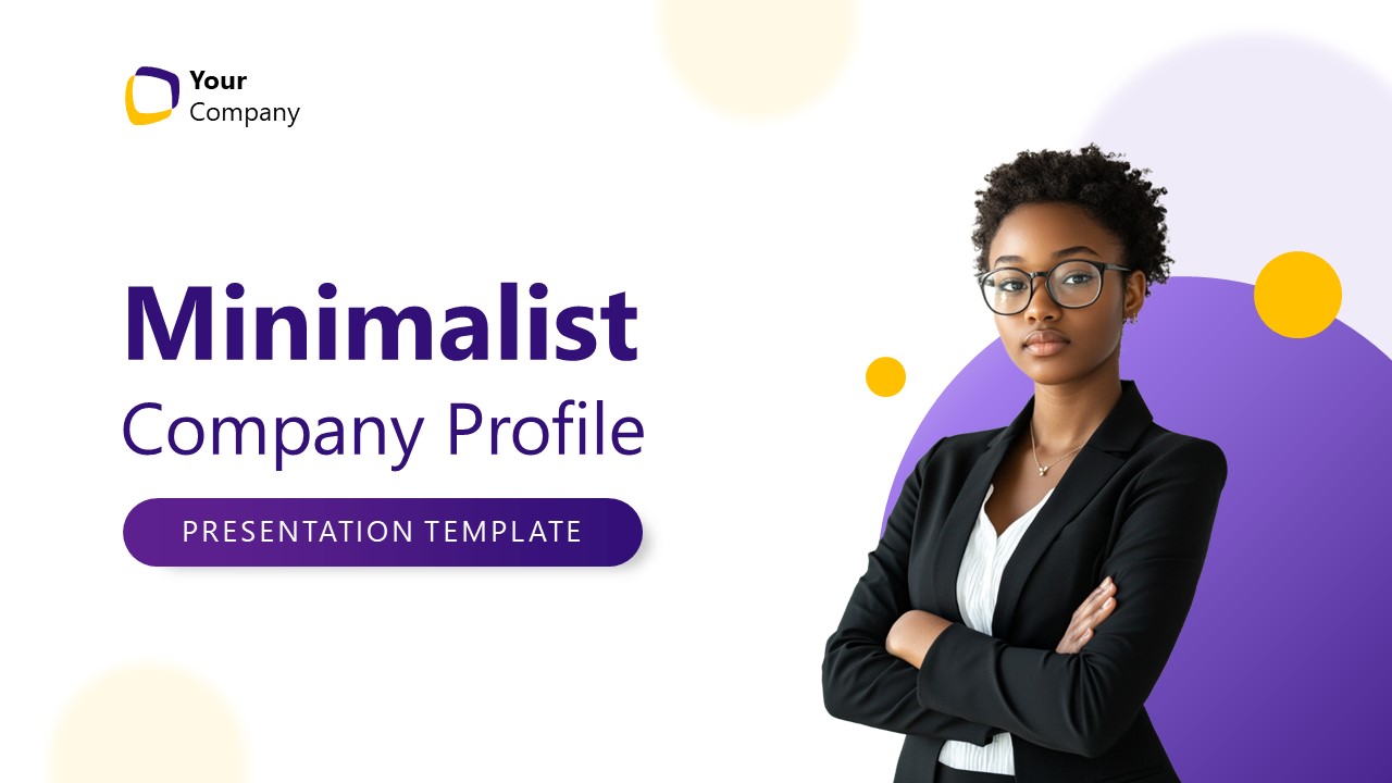 Minimalist Company Profile Presentation Template