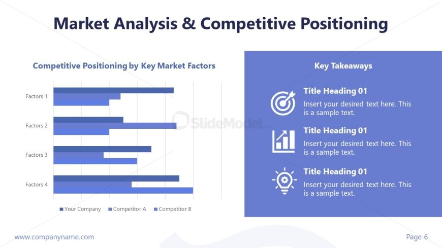 Slide with Bar Chart - Business Corporate Presentation 