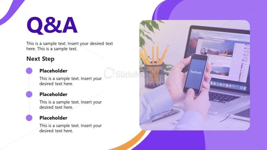 QA Slide - Social Media Marketing PPT Slide