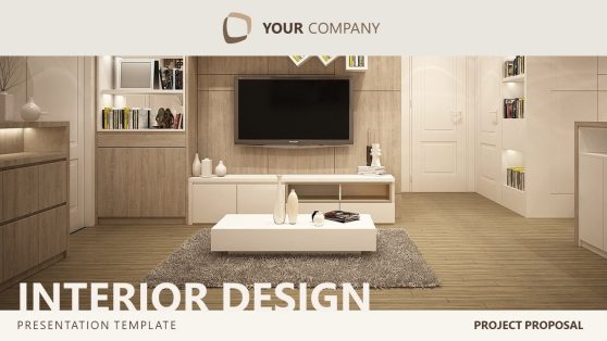 Interior Design Project Proposal PowerPoint Template