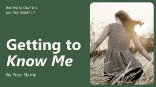 Editable My Approach to Therapy PPT Template