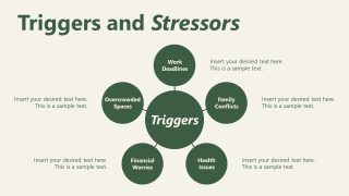Circular Diagram PPT Slide for Therapy Presentation 