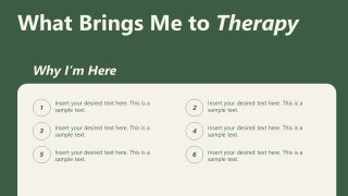 Customizable My Approach to Therapy Template Layout 