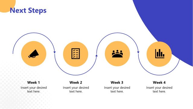 Next Steps PPT Slide – Team Transition Plan Template
