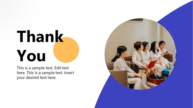 Thank You Slide – Team Restructuring Transition Plan Template