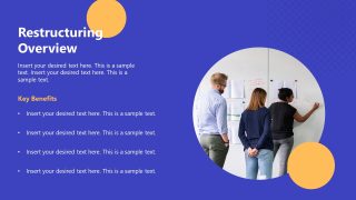 Team Restructuring Transition Plan Template for PowerPoint 