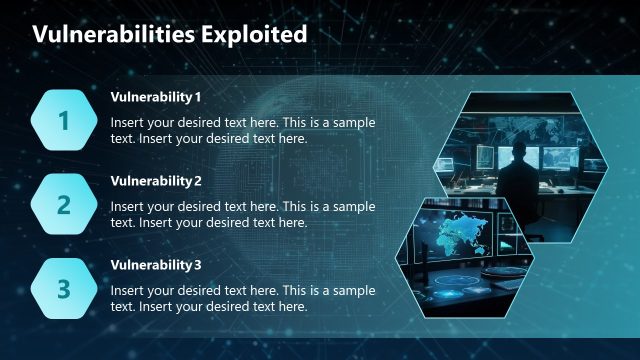 Vulnerabilities Exploited –  Cyber Security Case Study Slide