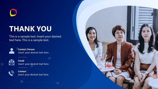 Thank You Slide – Business Corporate Overview Presentation