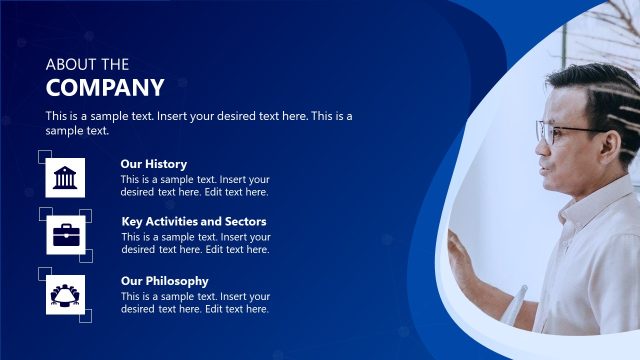About the Company Slide – Business Corporate Overview Template