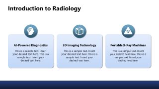 Radiology Infographics PPT Slide 