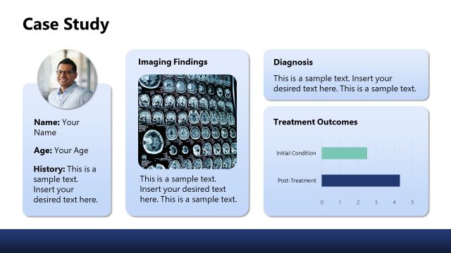 Case Study – Radiology PowerPoint Slide