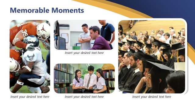 Memorable Moments – School Academy Graduation Template