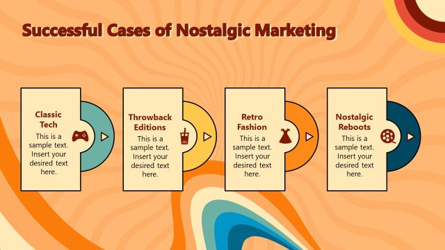 Creative Nostalgic Marketing PPT Slide