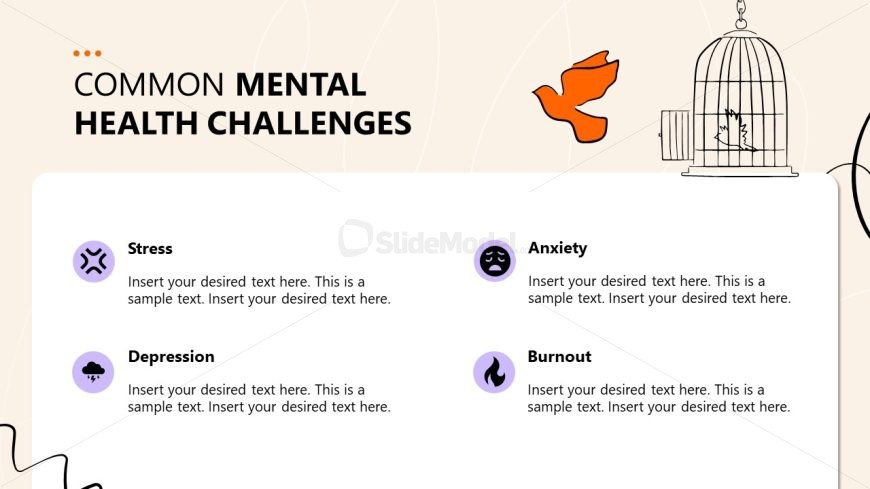 Wellness & Mental Health Template for Presentation