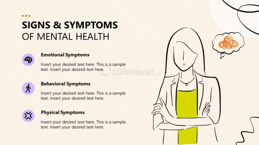 Wellness & Mental Health Template Slide