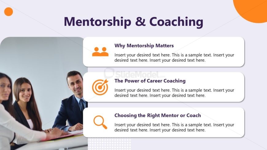 Editable Slide for Career Development Training Presentation