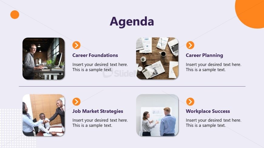 Customizable Career Development PPT Template