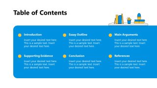 Table of Contents PPT Slide 