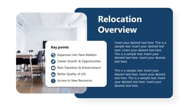 Relocation Overview Slide – Employee Relocation Template
