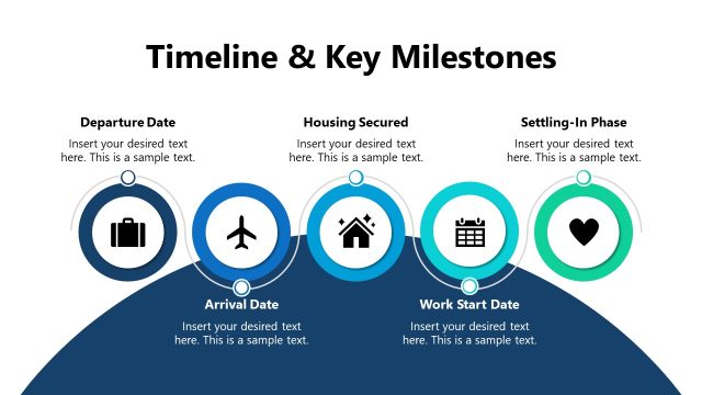 Timeline & Key Milestones PowerPoint Template