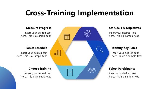 Cross Training Hexagon Diagram Slide