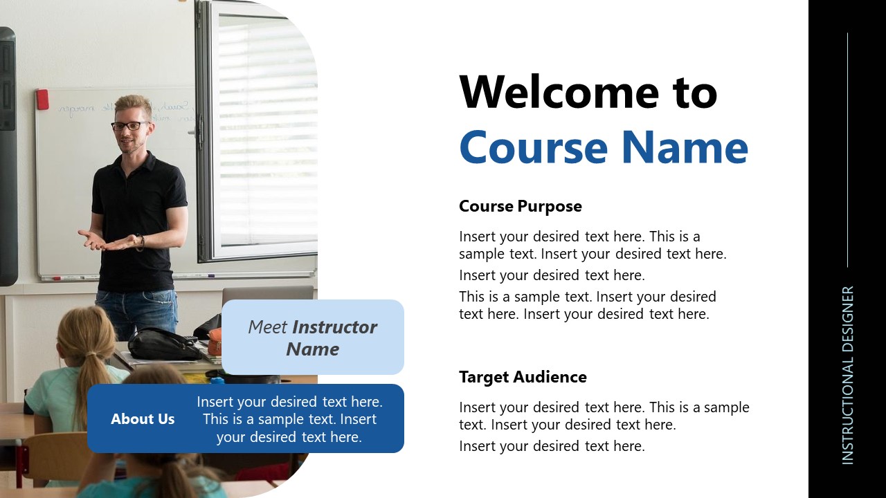 Welcome to Course Slide - Course Outline Template - SlideModel