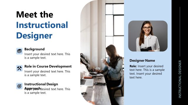 Meet the Instructional Designer – Course Outline Template