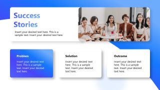 What Went Well Template PPT Slide 