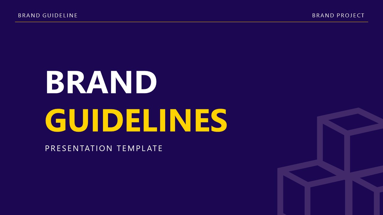 Brand Guidelines Template for PowerPoint 