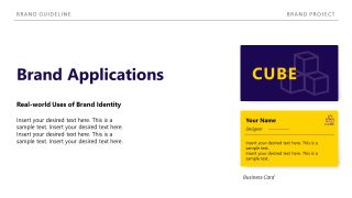 Brand Applications Slide for Presentation 