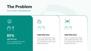 Crowdfunding Pitch Deck Slide for Problem Visualization 