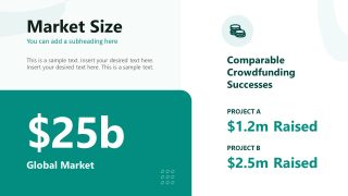 Crowdfunding Pitch Deck Slide PPT Template 
