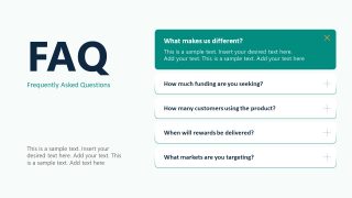 Crowdfunding Media Kit Slide for FAQ Session 