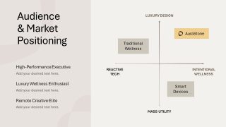 Quadrant Diagram - Audience & Market Positioning Presentation 