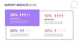 Editable Survey Slide Template with Icons 