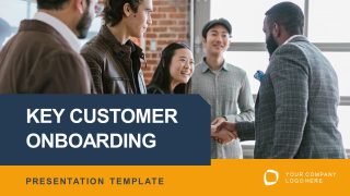 Editable Key Customer Onboarding PPT Template