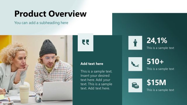 Product Overview Presentation Slide