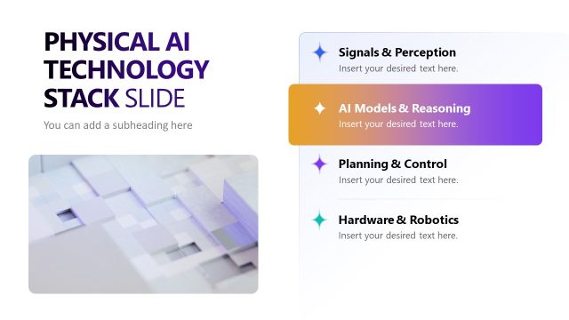 Physical AI Template for Technology Stack Presentation