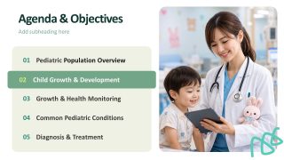 Customizable Pediatrics PPT Template