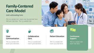 Pediatrics PPT Template with Text & Visuals 