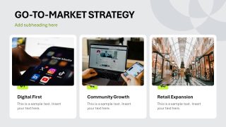 Images Creative Blocks Slide for Go-To Market Presentation