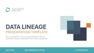 Cover Slide - Data Lineage Presentation Template