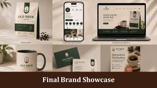 Customizable Coffee Rebranding Slide Template