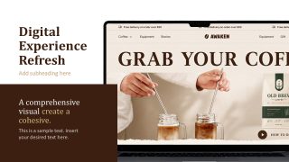 Coffee Rebranding Template Layout 
